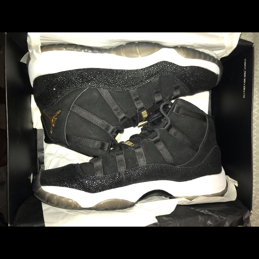 Jordan 11 Retro Prem HC Heiress black Stingray - Picture 3 of 12